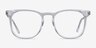 Vibes Clear Acetate-metalEyeglass Frames from EyeBuyDirect, Front View