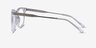 Vibes Clear Acetate-metalEyeglass Frames from EyeBuyDirect, Side View