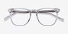Vibes Clear Acetate-metalEyeglass Frames from EyeBuyDirect, Closed View