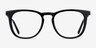 Vibes Black Acetate-metalEyeglass Frames from EyeBuyDirect, Front View