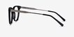 Vibes Black Acetate, MetalEyeglass Frames from EyeBuyDirect, Side View