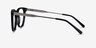 Vibes Black Acetate-metalEyeglass Frames from EyeBuyDirect, Side View