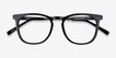 Vibes Black Acetate, MetalEyeglass Frames from EyeBuyDirect, Closed View