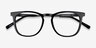 Vibes Black Acetate-metalEyeglass Frames from EyeBuyDirect, Closed View