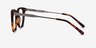 Vibes Tortoise Acetate-metalEyeglass Frames from EyeBuyDirect, Side View