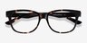 Story Écailles Acetate-metalMontures de lunettes de vue d'EyeBuyDirect, Vue Rapprochée
