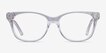 Story Clear Acetate, MetalEyeglass Frames from EyeBuyDirect, Front View