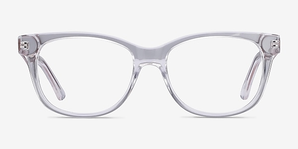 Story Clear Acetate-metal Eyeglass Frames