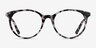 Solver Ivory Tortoise Acetate-metalEyeglass Frames from EyeBuyDirect, Front View