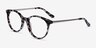 Solver Ivory Tortoise Acetate-metalEyeglass Frames from EyeBuyDirect, Angle View