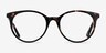 Solver Tortoise Acetate-metalEyeglass Frames from EyeBuyDirect, Front View