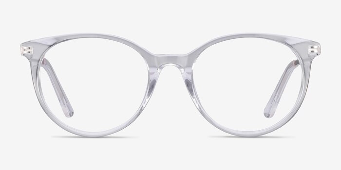 Solver Clear Acetate-metal Eyeglass Frames from EyeBuyDirect