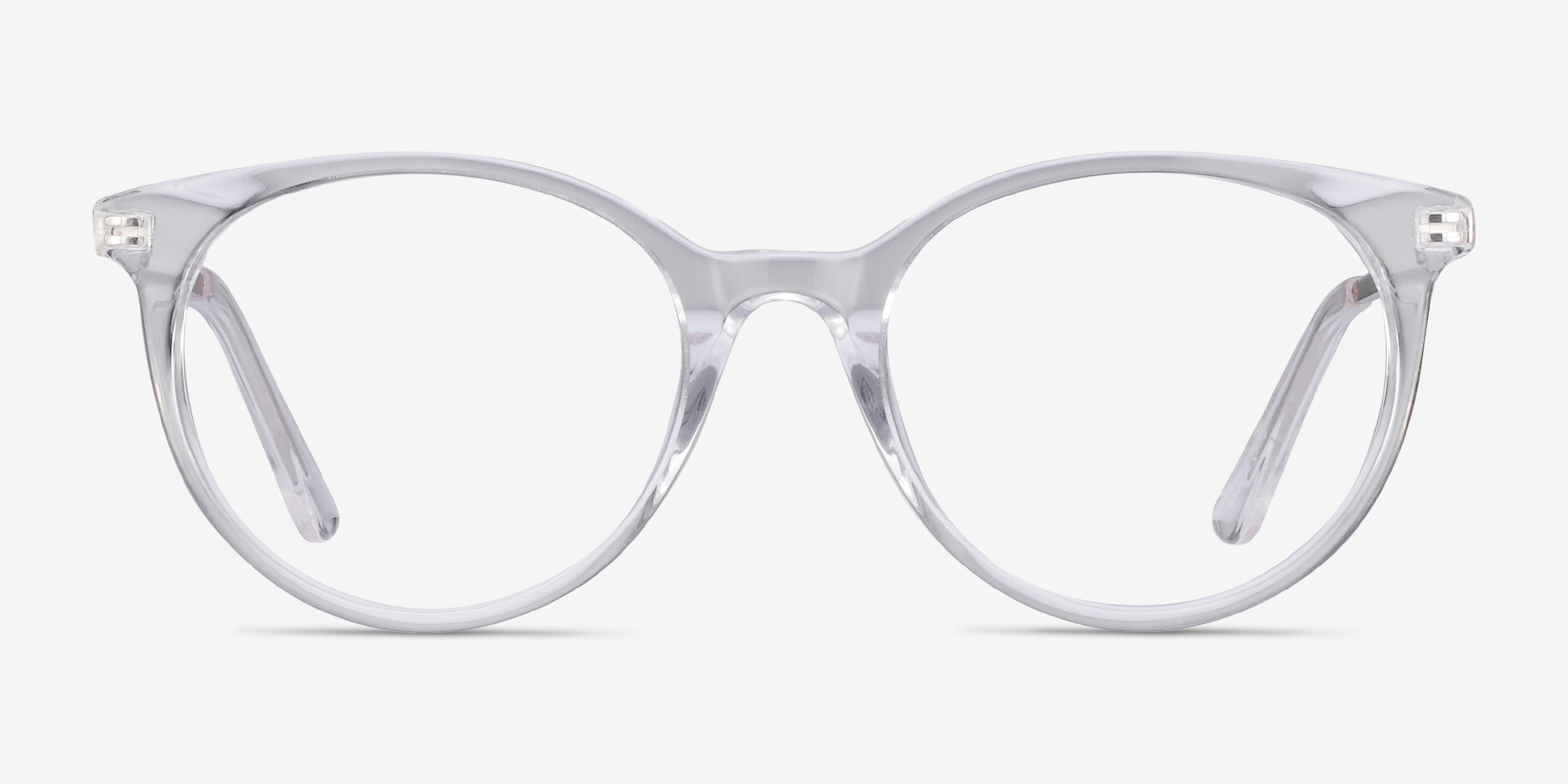 Solver Round Clear Full Rim Eyeglasses | Eyebuydirect