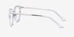 Solver Clear Acetate, MetalEyeglass Frames from EyeBuyDirect, Side View