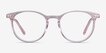 Snap Pink Acetate, MetalEyeglass Frames from EyeBuyDirect, Front View