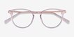 Snap Pink Acetate, MetalEyeglass Frames from EyeBuyDirect, Closed View