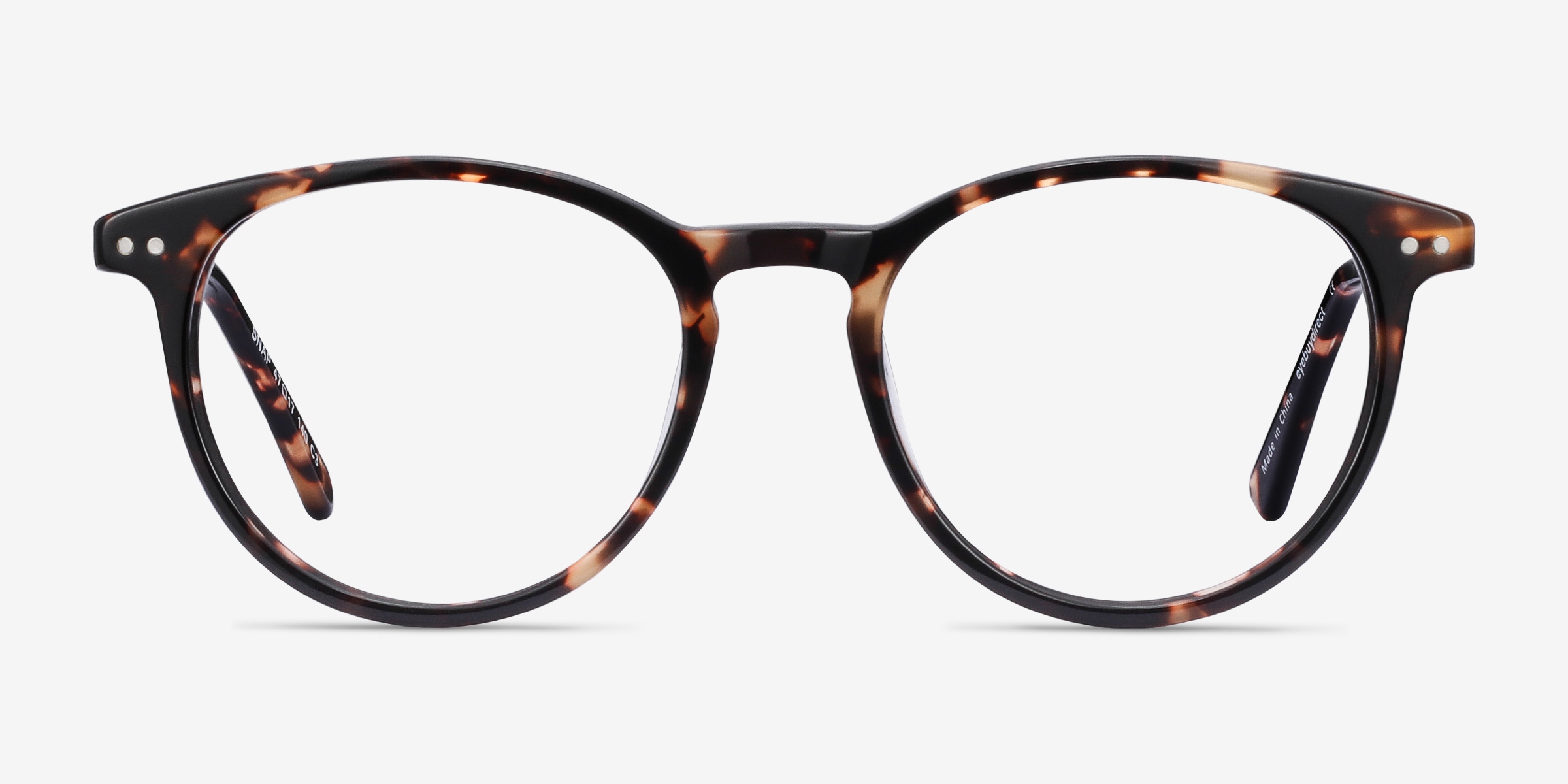Snap Round Tortoise Full Rim Eyeglasses Eyebuydirect Canada