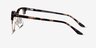 Freestyle Tortoise Acetate-metalEyeglass Frames from EyeBuyDirect, Side View