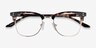 Freestyle Tortoise Acetate-metalEyeglass Frames from EyeBuyDirect, Closed View
