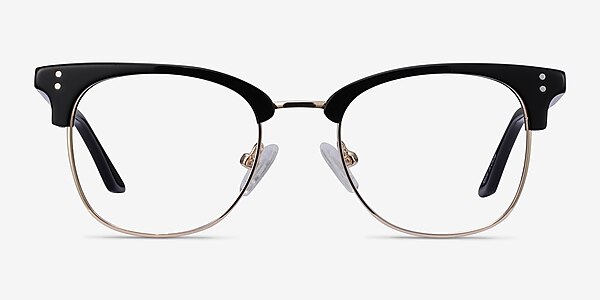 Freestyle Black Acetate-metal Eyeglass Frames