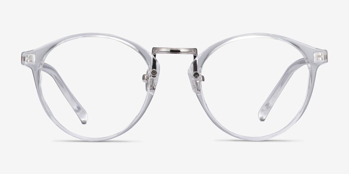 Small Chillax Clear Plastic-metal Eyeglass Frames from EyeBuyDirect