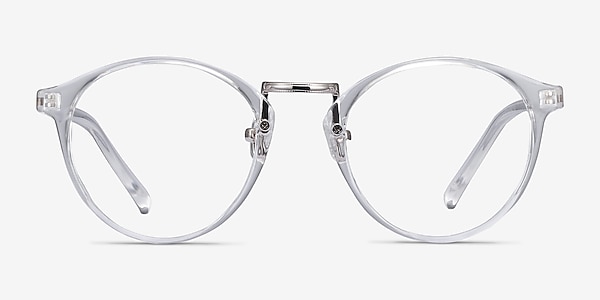 Small Chillax Clear Plastic-metal Eyeglass Frames