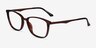 Traverse Café Acetate-metalMontures de lunettes de vue d'EyeBuyDirect, Vue d'Angle