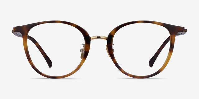 Aloft Light Tortoise AcetateEyeglass Frames from EyeBuyDirect, Front View