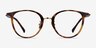 Aloft Light Tortoise AcetateEyeglass Frames from EyeBuyDirect, Front View