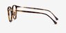Aloft Light Tortoise AcetateEyeglass Frames from EyeBuyDirect, Side View