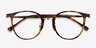 Aloft Light Tortoise AcetateEyeglass Frames from EyeBuyDirect, Closed View