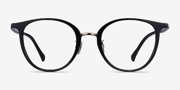 Aloft Noir Acétate Montures de lunettes de vue