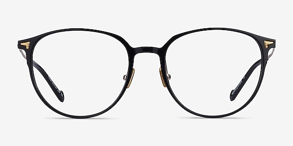 Peak Black Acetate Eyeglass Frames