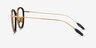 Thrive Black AcetateEyeglass Frames from EyeBuyDirect, Side View
