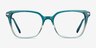 Dearly Green Acetate-metalEyeglass Frames from EyeBuyDirect, Front View