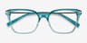 Dearly Green Acetate-metalEyeglass Frames from EyeBuyDirect, Closed View