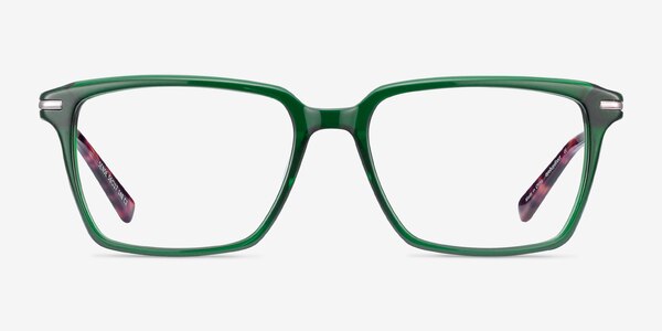 Sense Green Acetate-metal Eyeglass Frames