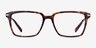Sense Écailles Acetate-metalMontures de lunettes de vue d'EyeBuyDirect, Vue de Face
