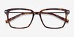 Sense Tortoise Acetate, MetalEyeglass Frames from EyeBuyDirect, Closed View