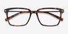 Sense Écailles Acetate-metalMontures de lunettes de vue d'EyeBuyDirect, Vue Rapprochée