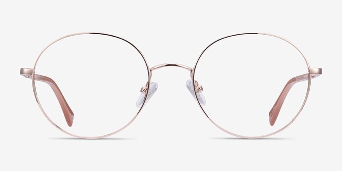 Thea Or rose Acetate-metal Montures de lunettes de vue d'EyeBuyDirect