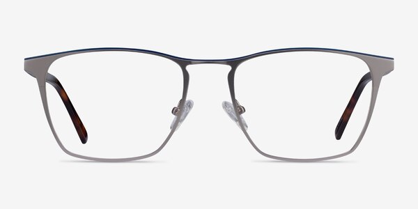 Jacob Gunmetal & Tortoise Acetate-metal Eyeglass Frames
