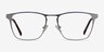 Jacob Gunmetal & Tortoise Acetate-metalEyeglass Frames from EyeBuyDirect, Front View