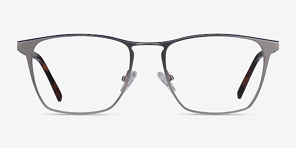 Jacob Gunmetal & Tortoise Acetate-metal Eyeglass Frames