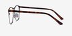 Jacob Gunmetal & Tortoise Acetate, MetalEyeglass Frames from EyeBuyDirect, Side View