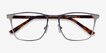 Jacob Gunmetal & Tortoise Acetate, MetalEyeglass Frames from EyeBuyDirect, Closed View