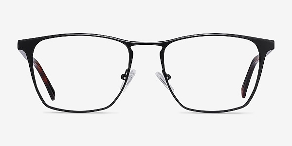 Jacob Black & Tortoise Acetate-metal Eyeglass Frames