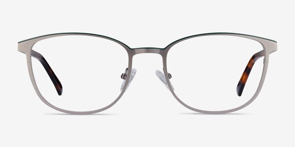 Guide Gunmetal & Tortoise Acetate-metal Montures de lunettes de vue