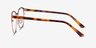 Guide Or rose Acetate-metalMontures de lunettes de vue d'EyeBuyDirect, Vue de Côté