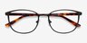 Guide Black & Tortoise Acetate-metalEyeglass Frames from EyeBuyDirect, Closed View